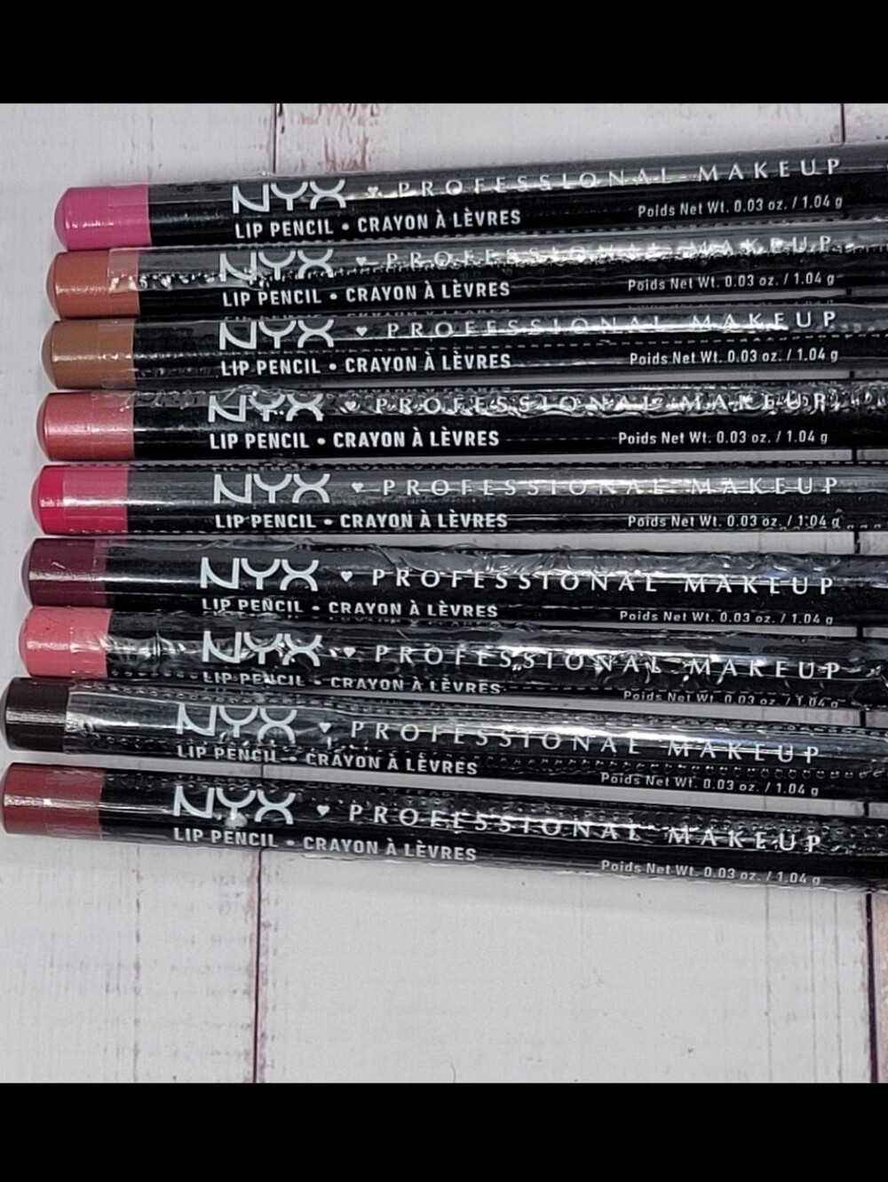 Nyx 8 Piece Slim Lip Pencil Lip Liner Bundle NEW! - Picture 10 of 10